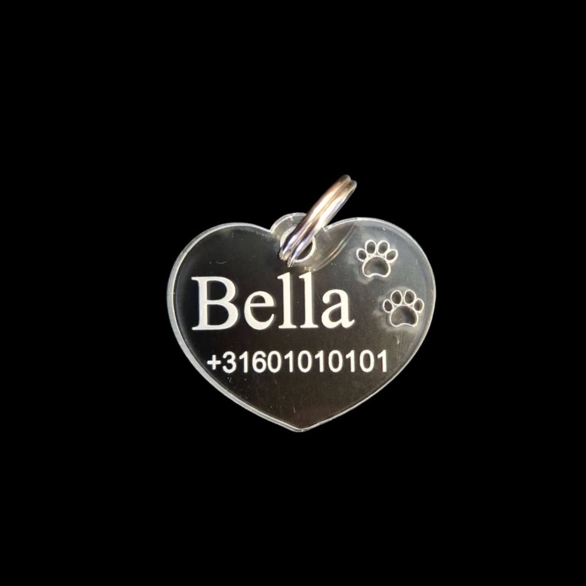 Gepersonaliseerde hondenpenning - Laserboertje