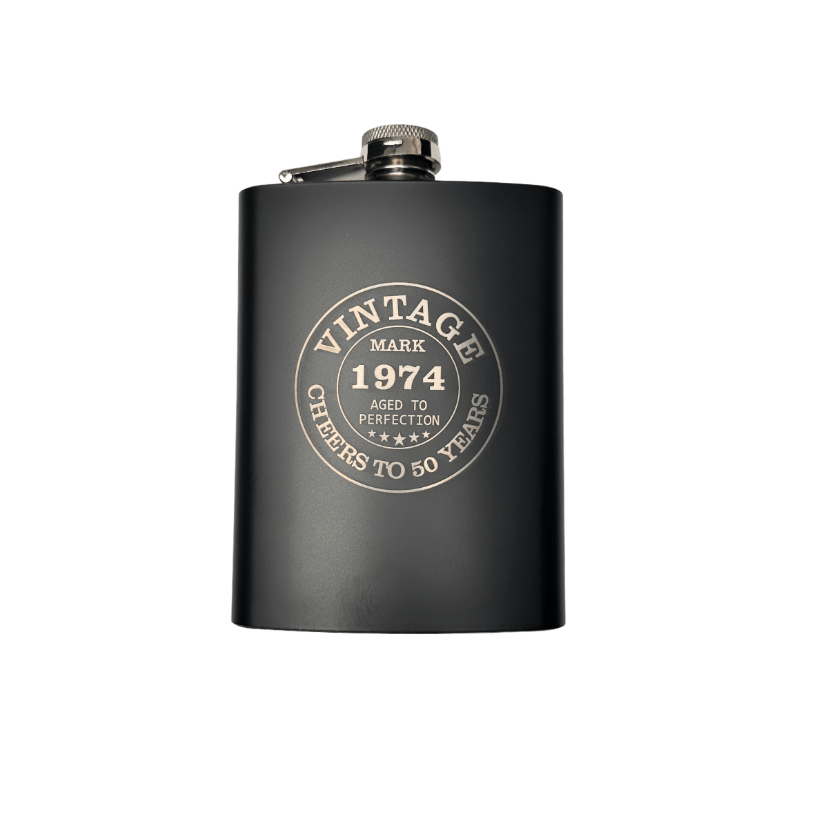 Heupfles - gepersonaliseerd - tekst voor verjaardagen - Laserboertje